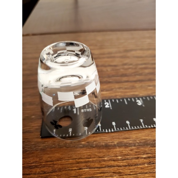 Vintage Verrerie D'Arques France Poker Card Decanter w/3 Shot Glasses - Picture 11 of 16